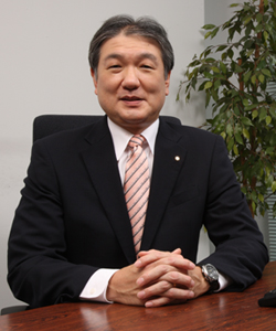 株式会社大阪砕石工業所 取締役社長 石田光人 株式会社大阪砕石工業所 取締役社長 石田光人