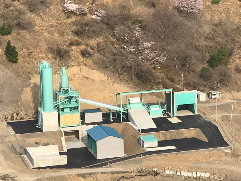 造粒固化施設