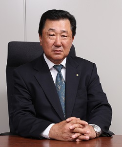 大阪砕石エンジニアリング株式会社 取締役社長 菊地敏勝 大阪砕石エンジニアリング株式会社 取締役社長 菊地敏勝