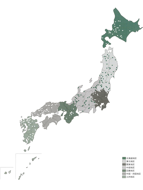 日本地図|ダム・発電所工事
